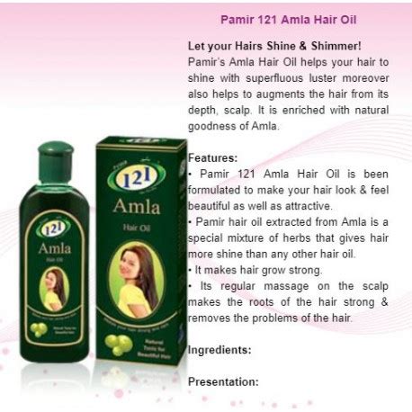 Marhaba amla hair oil (gooseberry oil) is a unique blend of highly effective herbs for the promotion of healthy hair growth and its sustenance it is prepared in a multi oil base, which is yet another special characteristic of this product. amla, oil amla, املا, خرید اینترنتی روغن موی املا, خرید ...