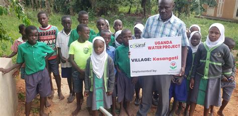 Sustainable Water For Kasangati Uganda Cosaraf