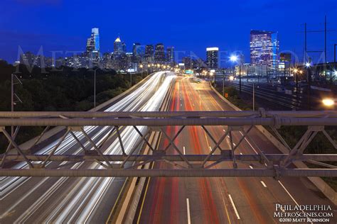 Streaming Traffic On Interstate 76 In Philadelphia