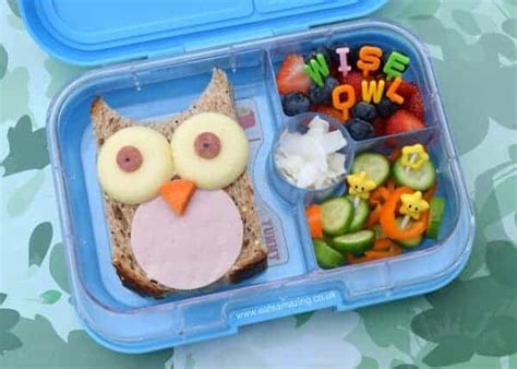Easy Owl Sandwich And Bento Lunch Eats Amazing