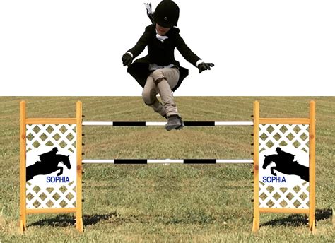 Custom Kid Sized Horse Jump Etsy