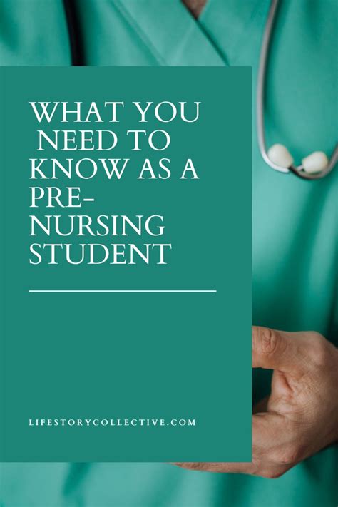 Things You Need To Know As A Pre Nursing Student Helpful Nursing Tips