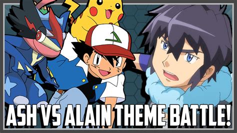 Pokemon Theme Battle Ash Vs Alain Ft Original151 Youtube