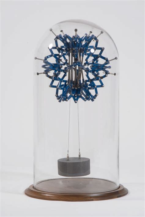 Complex Mechanical Sculptures Give The Impression Of Floating In The