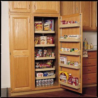 Enjoy free shipping & browse our great selection of kitchen storage & organization, kitchen islands two cabinet doors open to reveal shelved storage for pots and pans or dried goods, while one drawer is great for stowing away silverware and smaller accessories. Oak Pantry Storage Cabinet - Ideas on Foter