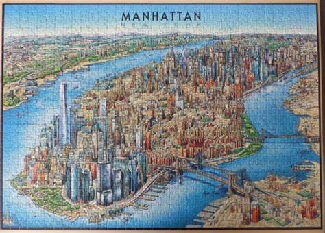 1000 Manhattan Map Jigsaw Wiki