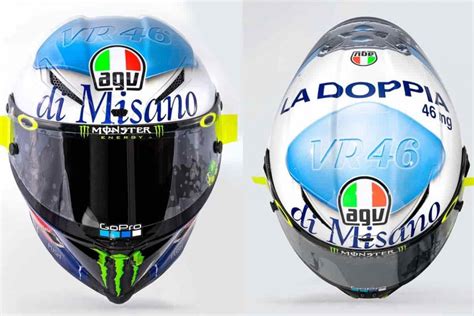 Oltre al consueto 46, accanto alla cifra c'è mg, milligrammi, e sulla calotta il disegno di una pillola di viagra. Casco Valentino Rossi Misano 2020: "La doppia ...