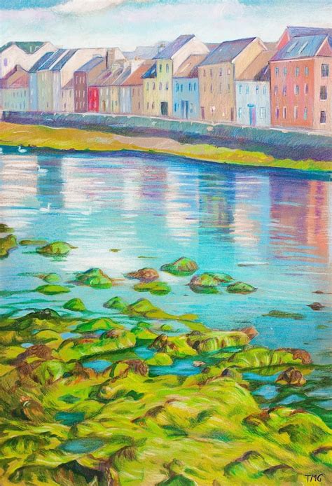 Claddagh Galway Painting Print Of Painting Etsy Uk