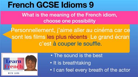 French Gcse Idioms Identity And Culture French Gcse