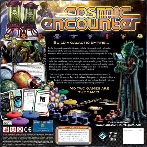 Cosmic Encounter Across The Board Game Cafe