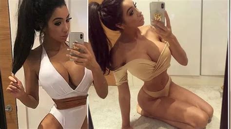 Chloe Khan Flaunts Huge Hh Breast Implants As She Shares Saucy Bedtime Selfie Mirror Online