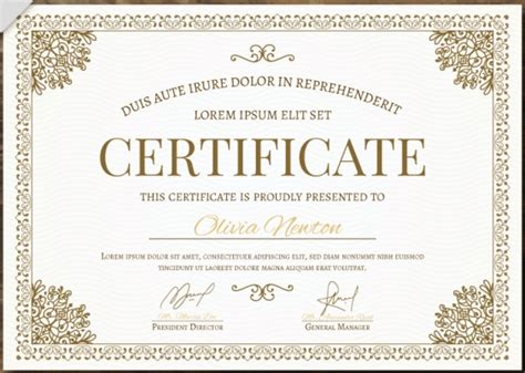 It's easy to create certificates when you use a program you're already familiar with and use daily. 50 Multipurpose Certificate Templates and Award Designs ...