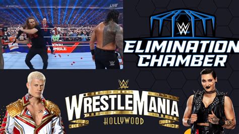 it finally happened royal rumble predictions for elimination chamber wrestlemania youtube