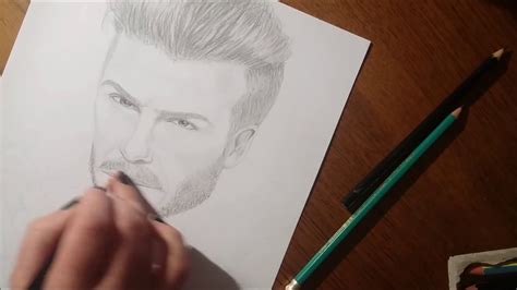 Drawing David Beckham Youtube