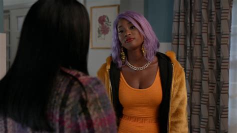 Fendi Orange Top Of Pepi Sonuga As Lauren Lil Muffin Rice In Queens
