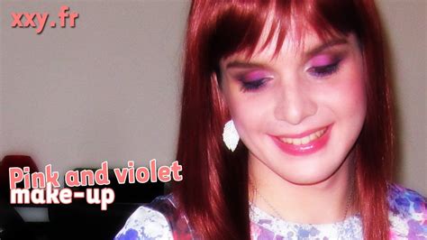 Xxy Maquillage Rose Et Violet Pink And Violet Make Up Boy To Girl