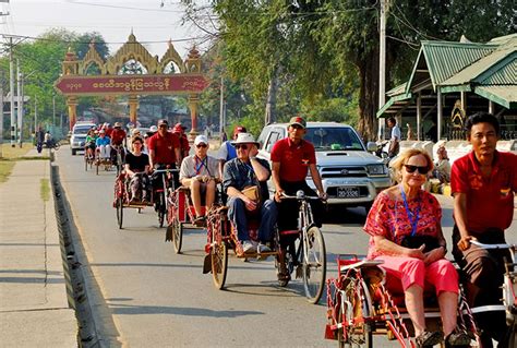 Pagodas Trishaw Rides Draw Globetrotters To Magway Region Global New