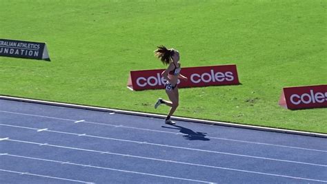 3000m u18yrs women final australian athletics championships olympic park sydney 6 04 2019