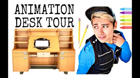 Animation Desk Tour Animation Maquettes Learn To Draw Disney
