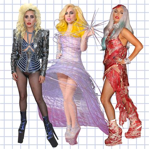 19 Of Lady Gagas Campiest Outfits That Were Made For The Met Gala