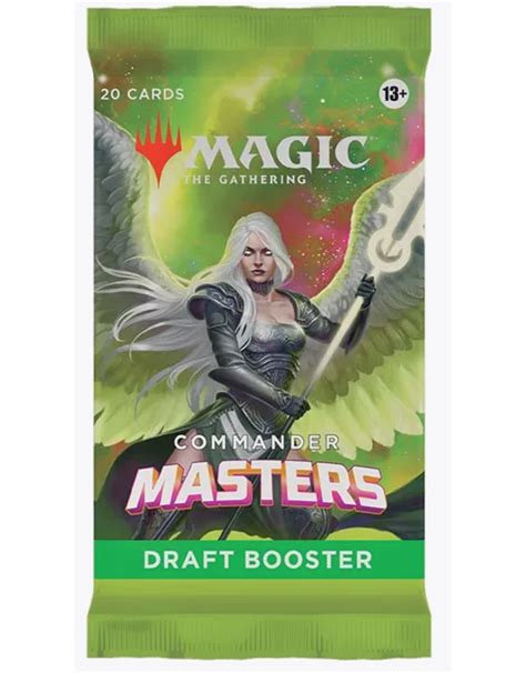 Mtg Commander Masters Draft Booster Pack Black Diamond Games