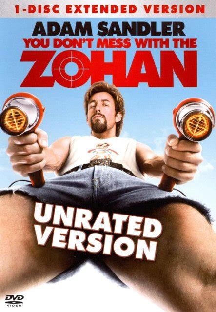 Связаться со страницей you don't mess with the zohan в messenger. You Don't Mess with the Zohan Unrated DVD [2008 ...