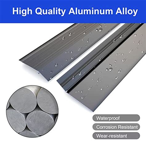 Aluminum Floor Transition Threshold Strip 36 Inch Threshold Ramps For