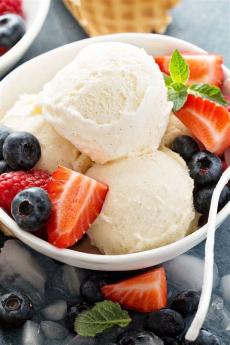 Cuisinart Vanilla Ice Cream Recipe Simple Vanilla Ice Cream 5 Cups 10