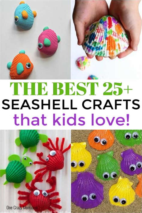 Each clam needs to be at least 1.5 inches wide (across the longest part of the shell). Seashell crafts for kids - 25 craft activities with shells ...