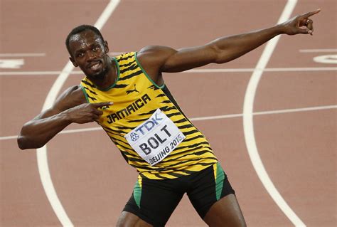 Usain bolt is the greatest sprinter ever. Usain Bolt remporte la dernière course (100m) en Jamaïque ...