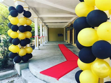 Red Carpet Entrance To Our Hollywood Themed School Dance Red Carpet