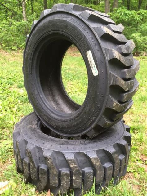 2 New Galaxy Xd2010 10 165 Skid Steer Tires For Bobcat And Others 10x16