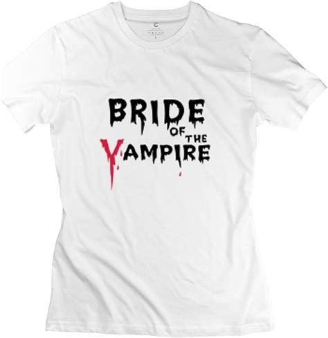 Round Neck Swag Bride Vampire White Women T Shirt Clothing