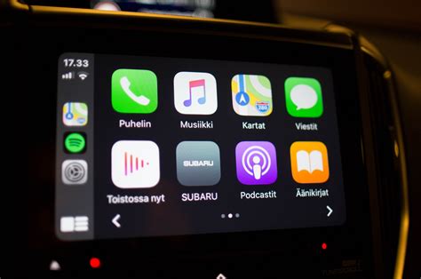 For apple users, at least, a fix is in: Subaru Starlink and Apple CarPlay - Next gen interface ...