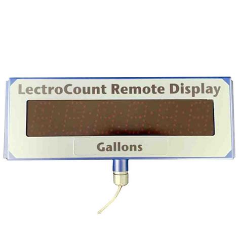 E1615 Lectrocount Lcr Ii Lcr 600 Xl Led Remote Display Liquid Controls