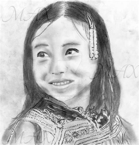 Hmong Girl Drawing By Thebluebirdstory On Deviantart