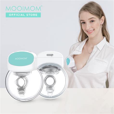 Jual Makassar Mooimom Hands Free Wireless Electric Breast Pump Pompa Asi Elektrik Wireless