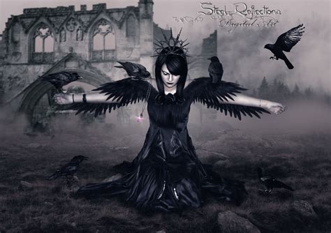 Dark Gothic Photo Manipulationdigital Art By Steel Reflections Queen
