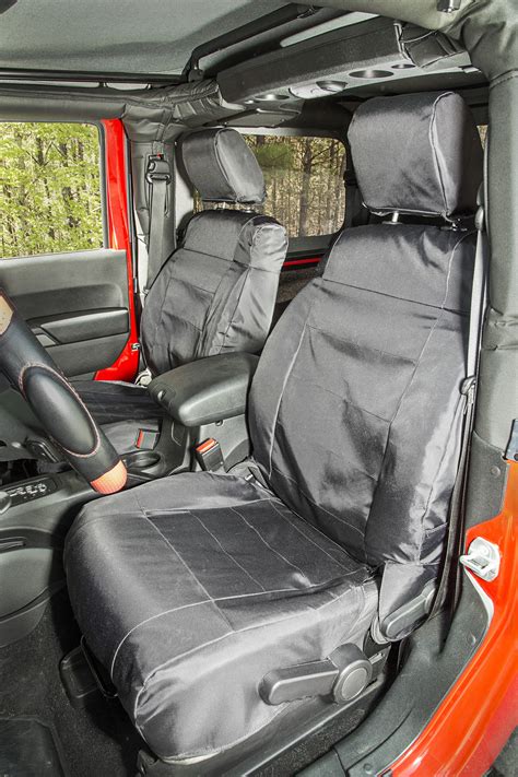 Rugged Ridge Ballistic Front Seat Covers for 07-17 Jeep ...