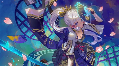 393319 Ayaka Genshin Impact Game Art 4k Pc Rare Gallery Hd | Images and