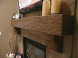 Wood Beams For Fireplace Mantels Photos