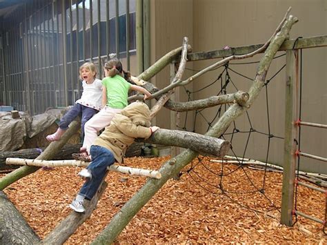 Natural Climbing Structure — Preschool Outdoor Play Outdoor Play