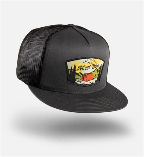 Bison Printing Custom Woven Patch Hats