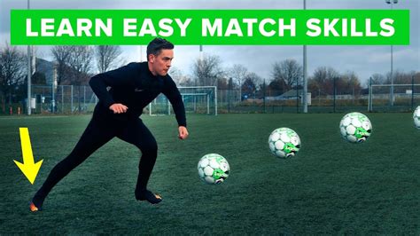 Learn 3 Match Skills Easy Football Skills Tutorial Youtube