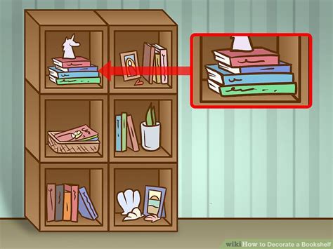 4 Ways To Decorate A Bookshelf Wikihow