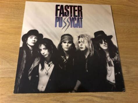 Faster Pussycat Faster Pussycat Lp Vinyl 1987 Rare German 1st Press Ebay