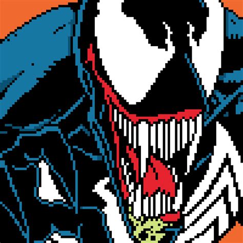 Minecraft Pixel Art Venom