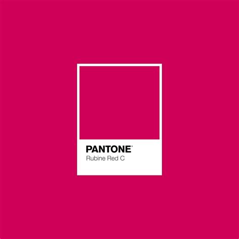 Rubine Red C Pantone Luxurydotcom Paleta De Cores Tons De Cor Cores