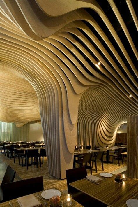 Curved Line Interior Interior Design Awards Ceiling Design