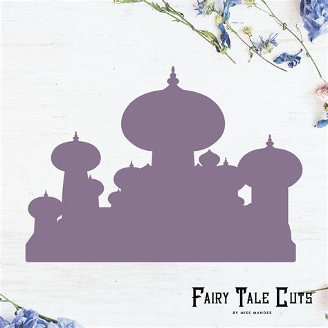 Download Jasmine's Castle Silhouette, Agrabah Palace, Aladdin ...